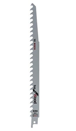Bosch S 1542 K 190mm 5'li Hızlı Kesim Ahşap Panter Testere Ucu 2608650682